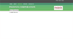 Desktop Screenshot of phoenixcorpindia.com